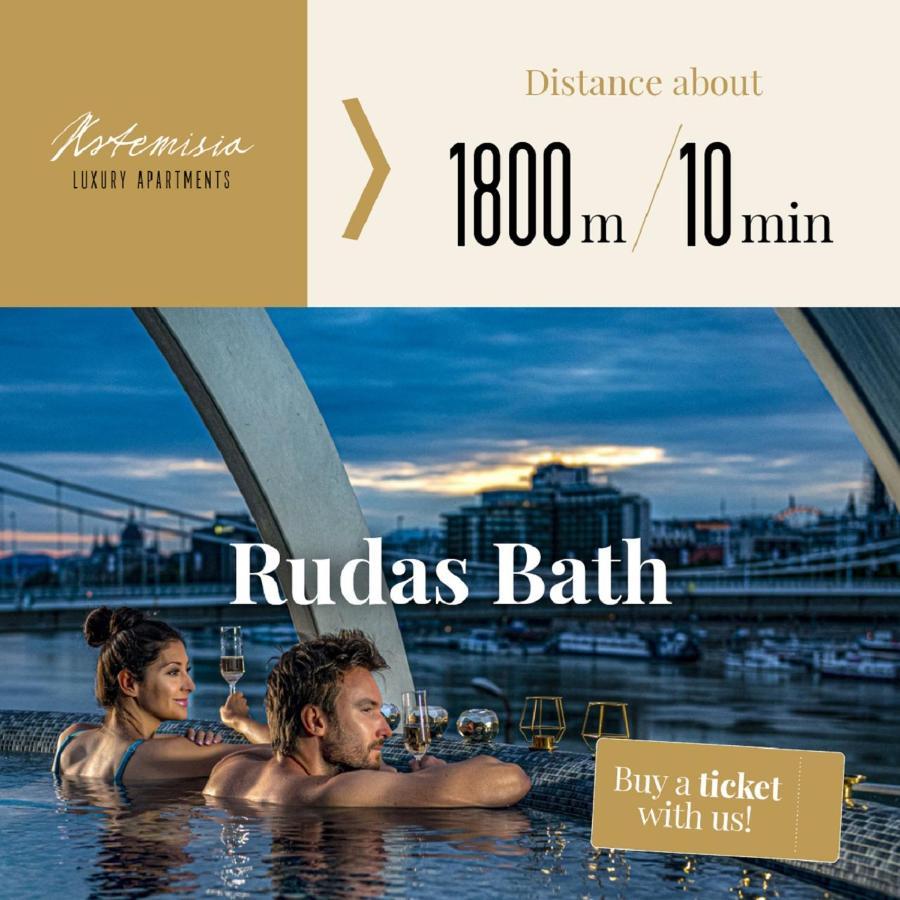 Artemisia Luxury Apartments Balcony Budapeste Exterior foto