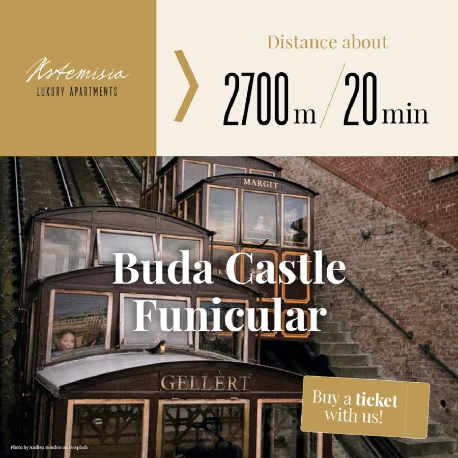 Artemisia Luxury Apartments Balcony Budapeste Exterior foto